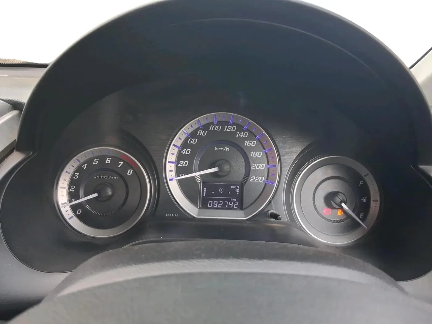 2012 Honda City 1.5L I-VTEC CORPORATE MT, CNG, Manual, 92,742 km, interior