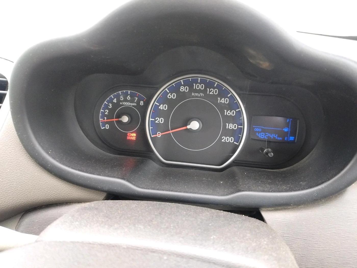 2012 Hyundai i10 MAGNA 1.2, Petrol, Manual, 48,244 km, interior