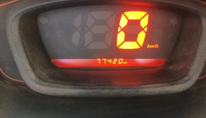 2016 Renault Kwid RXL, Petrol, Manual, 77,420 km, interior