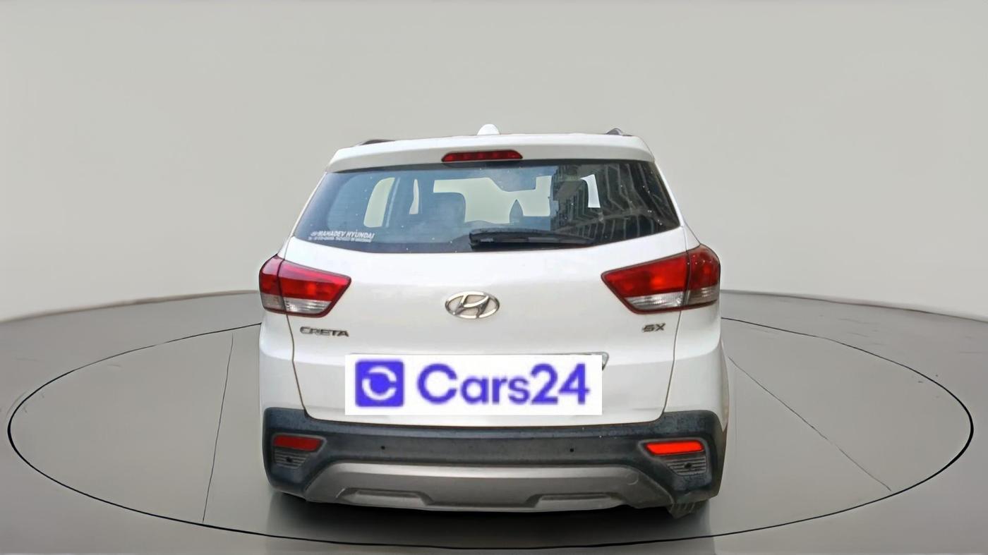2018 Hyundai Creta SX AT 1.6 DIESEL, Diesel, Automatic, 1,62,293 km, exterior