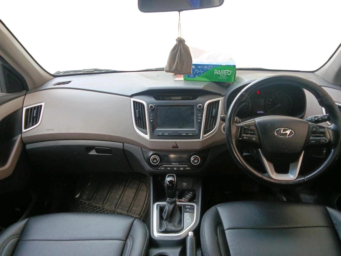 2018 Hyundai Creta SX AT 1.6 DIESEL, Diesel, Automatic, 1,62,293 km, interior