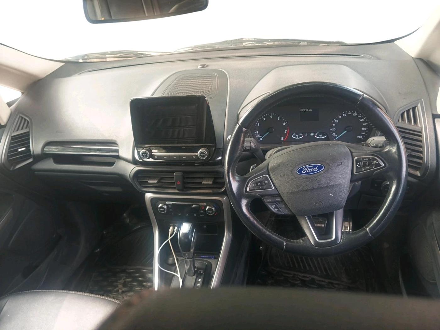 2018 Ford Ecosport TITANIUM + 1.5L PETROL AT, Petrol, Automatic, 51,629 km, interior