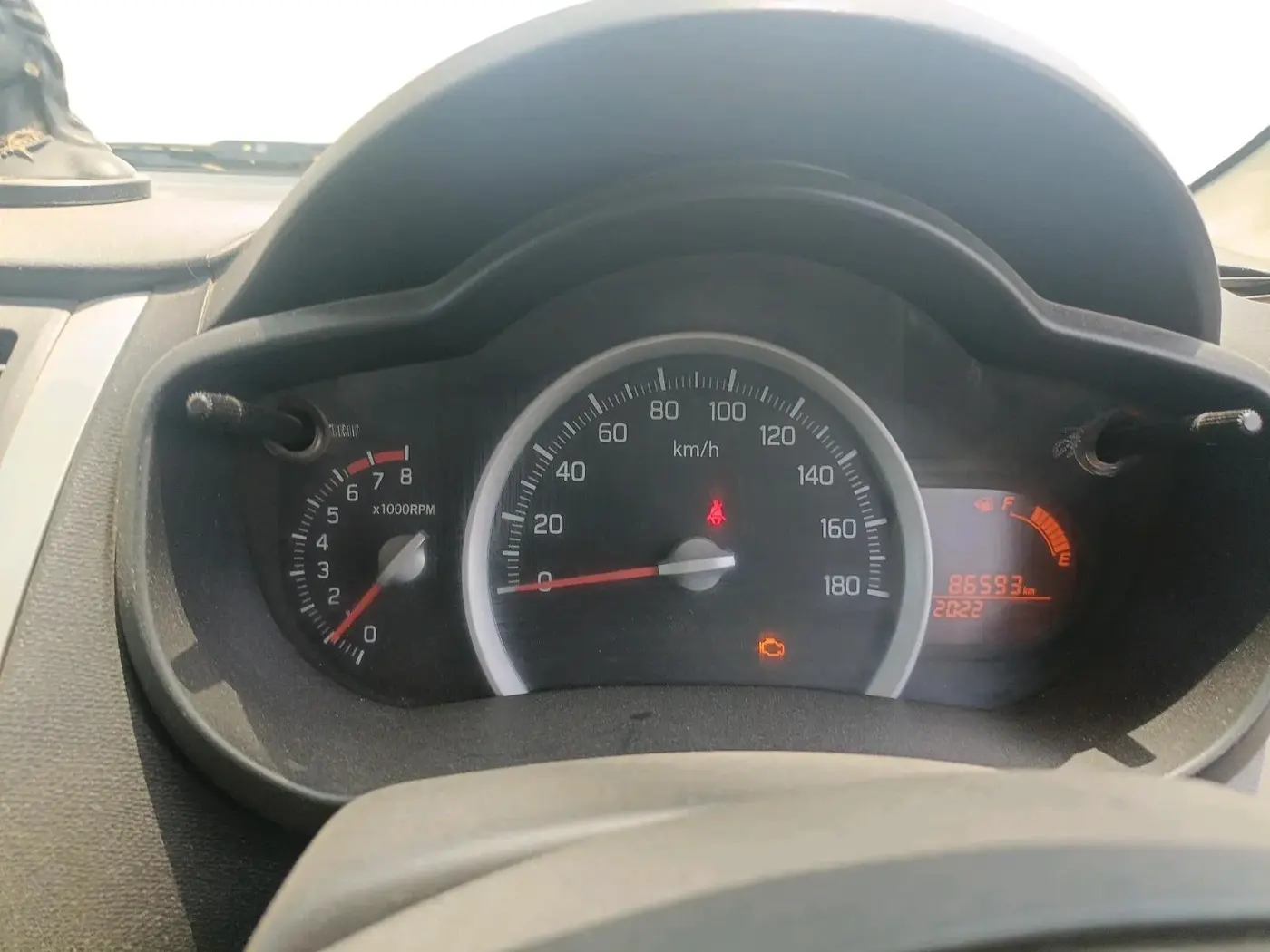 2015 Maruti Celerio ZXI, CNG, Manual, 86,593 km, interior