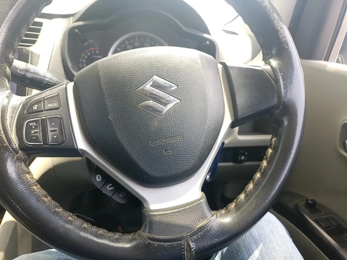 2015 Maruti Celerio ZXI, CNG, Manual, 86,593 km, interior