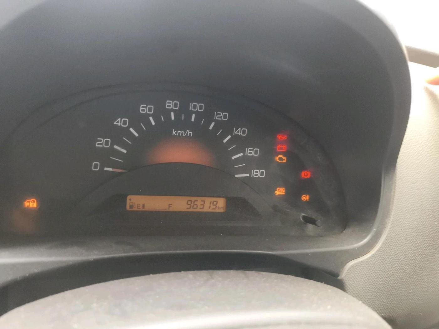 2011 Maruti Wagon R 1.0 LXI CNG, CNG, Manual, 96,319 km, interior