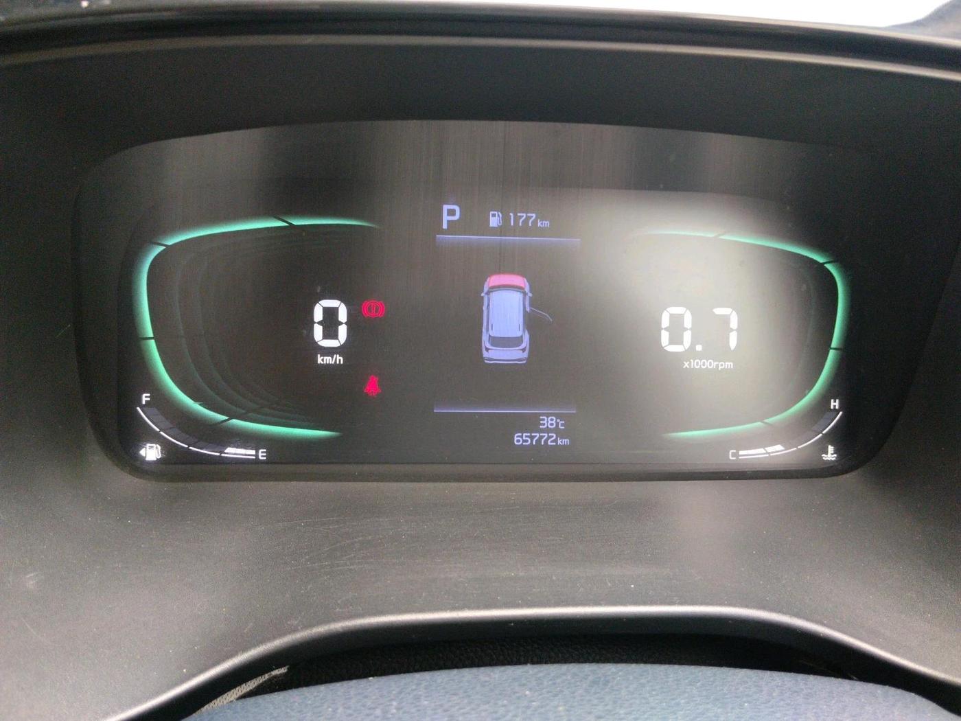2022 KIA CARENS LUXURY PLUS 1.5 DIESEL AT 7 STR, Diesel, Automatic, 65,772 km, interior