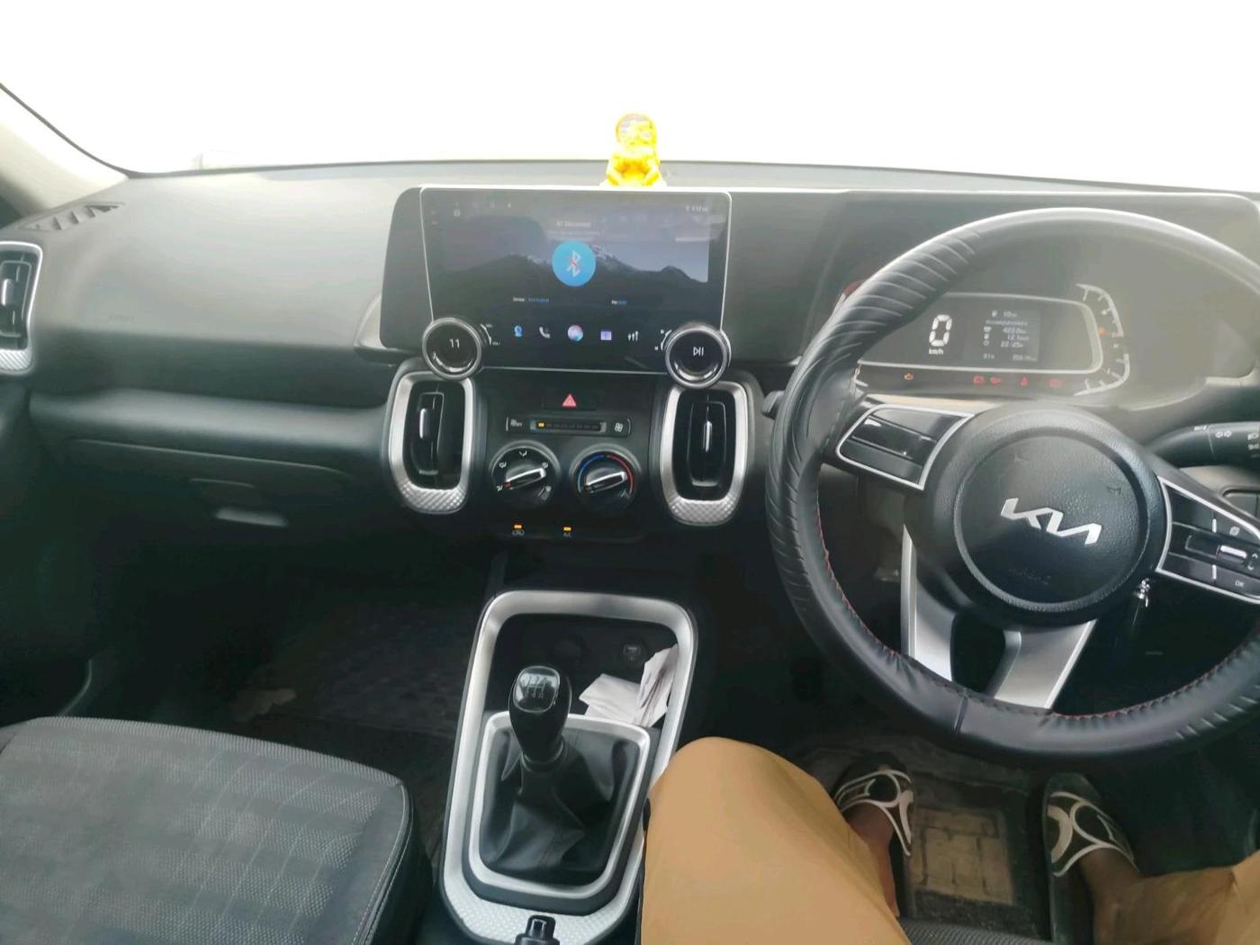 2022 KIA SONET HTE 1.2, Petrol, Manual, 35,616 km, interior