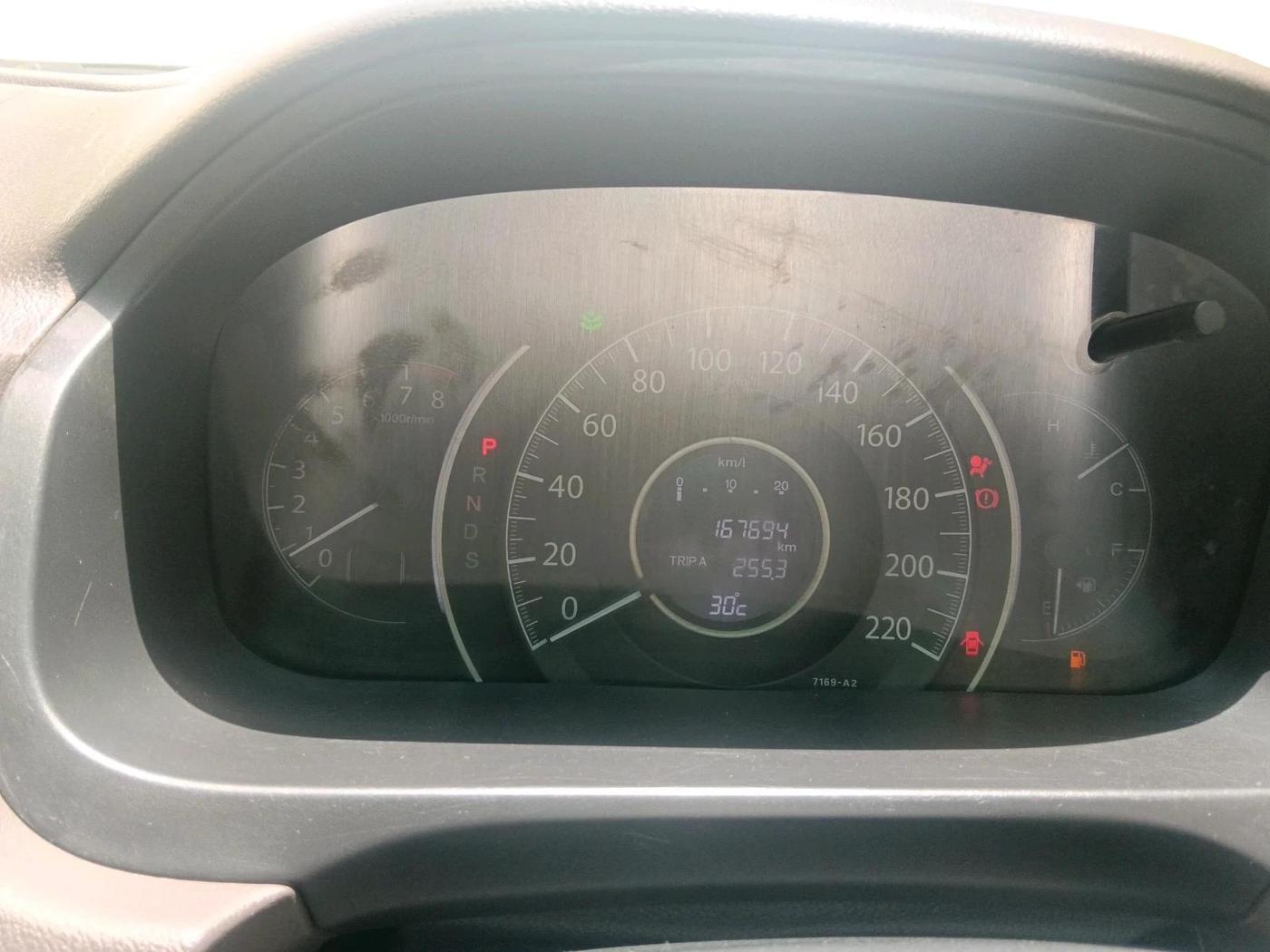 2014 Honda CRV 2.4L 2WD AT, CNG, Automatic, 1,67,694 km, interior