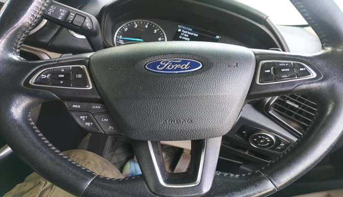 2019 Ford Ecosport TITANIUM + 1.5L PETROL AT, Petrol, Automatic, 62,743 km, interior