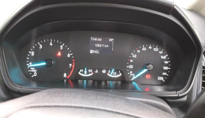 2018 Ford Ecosport TREND + 1.5L PETROL AT, Petrol, Automatic, 1,05,311 km, interior