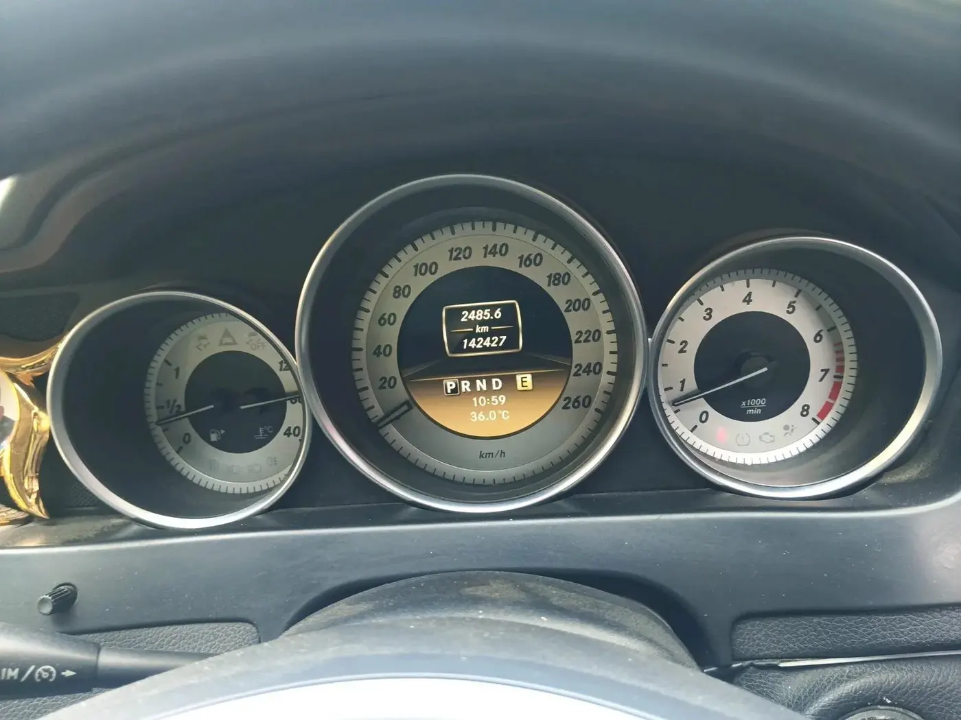 2011 Mercedes Benz C Class C 200 CGI ELEGANCE, Petrol, Automatic, 1,42,427 km, interior