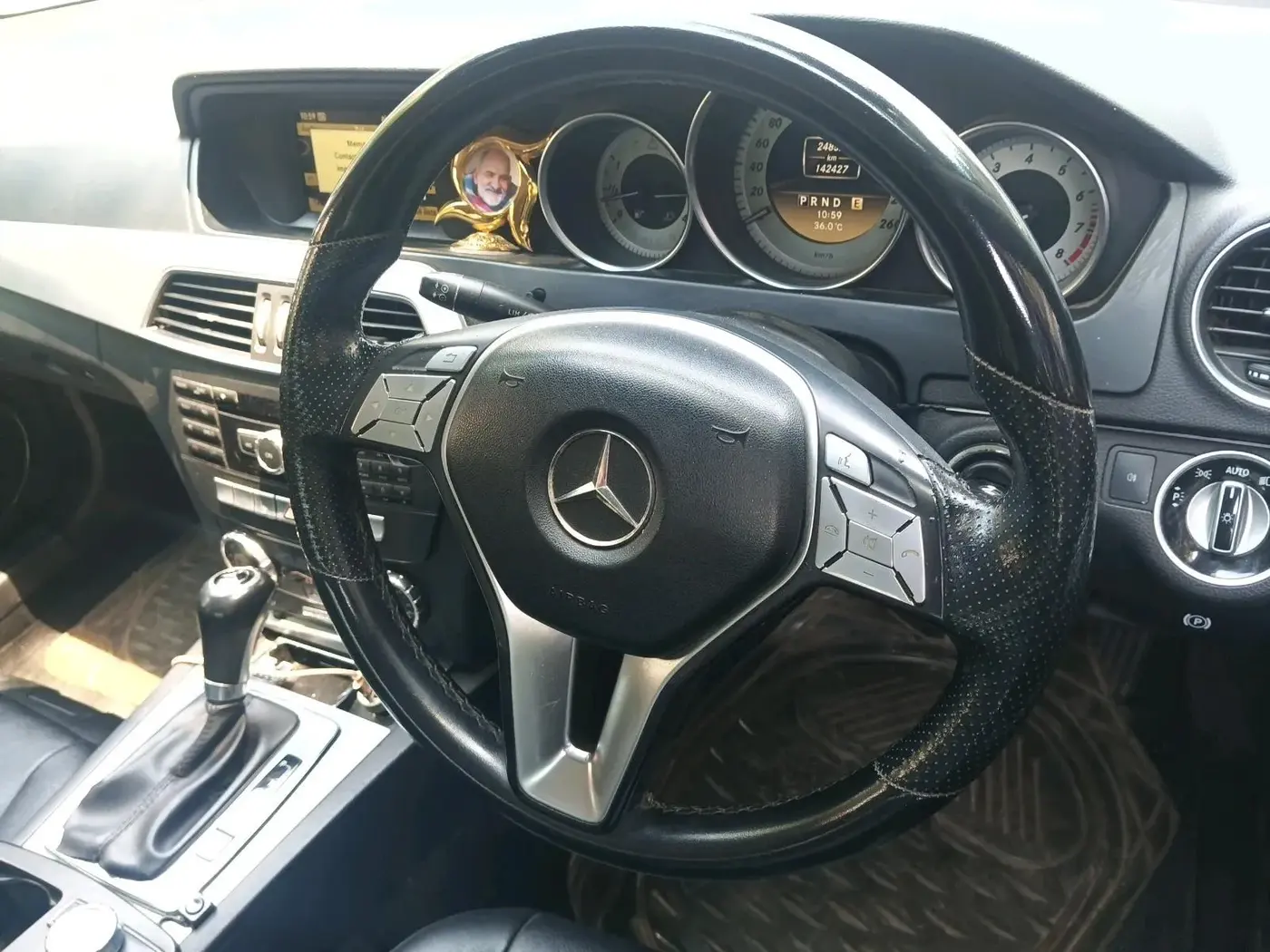 2011 Mercedes Benz C Class C 200 CGI ELEGANCE, Petrol, Automatic, 1,42,427 km, interior