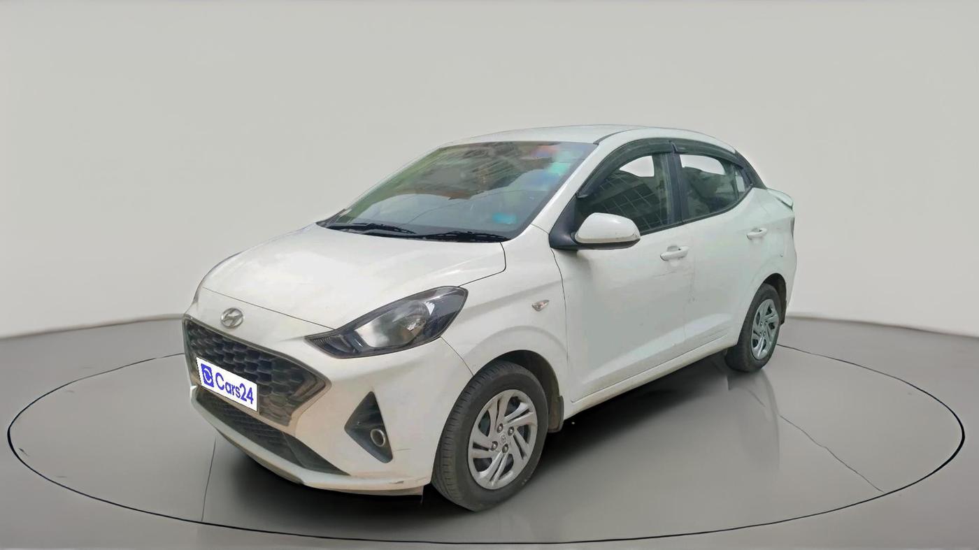 2021 Hyundai AURA S 1.2 CNG, CNG, Manual, 67,156 km, exterior