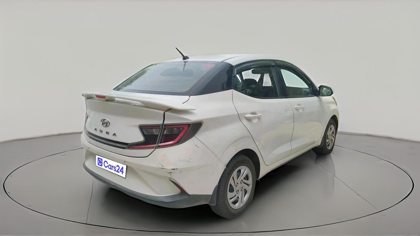 2021 Hyundai AURA S 1.2 CNG, CNG, Manual, 67,156 km, exterior
