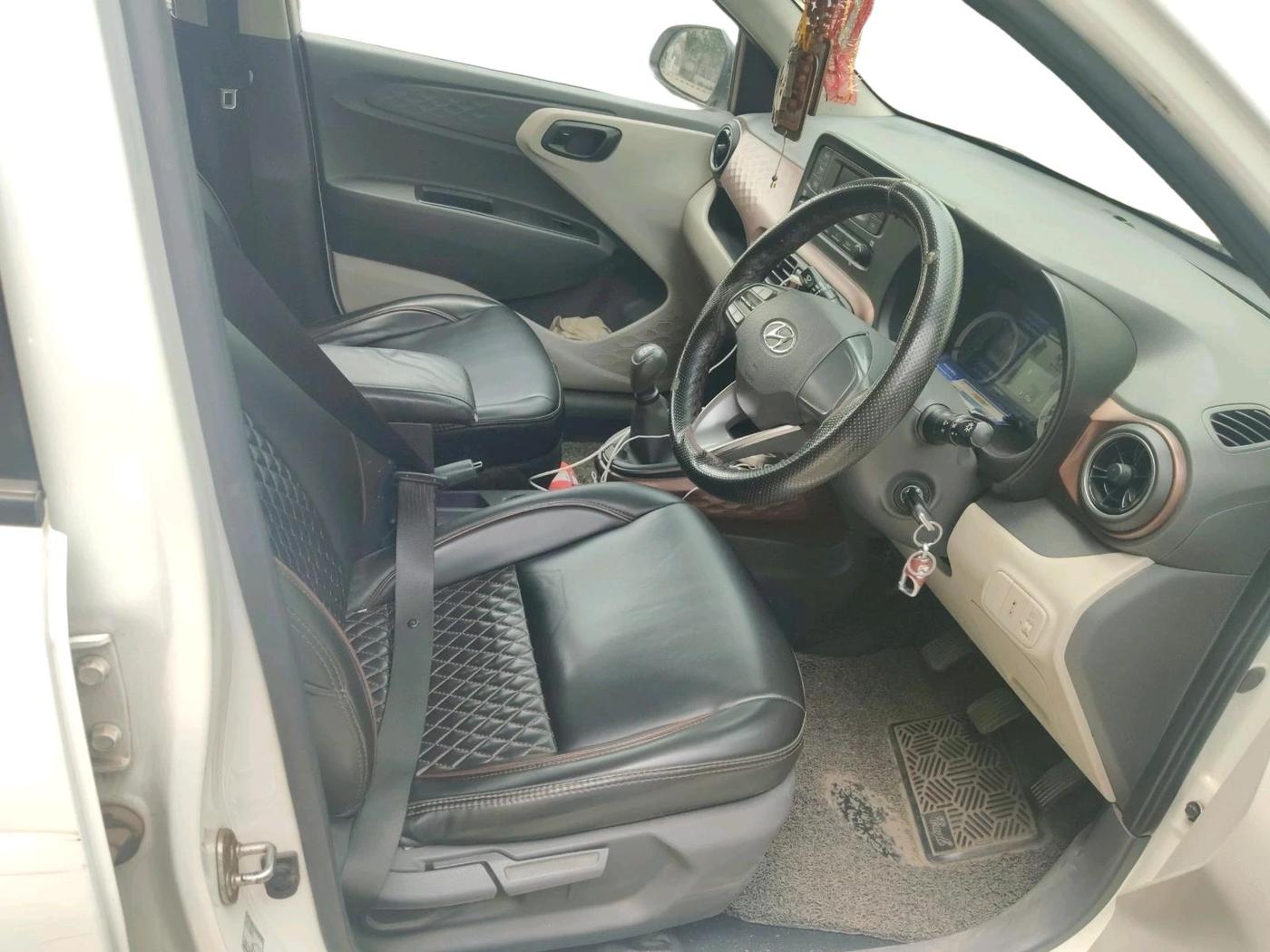 2021 Hyundai AURA S 1.2 CNG, CNG, Manual, 67,156 km, interior