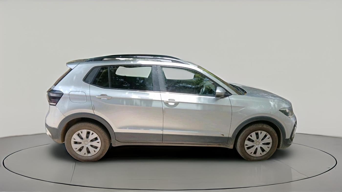 2022 Volkswagen TAIGUN COMFORTLINE 1.0 TSI MT, Petrol, Manual, 1,05,692 km, exterior