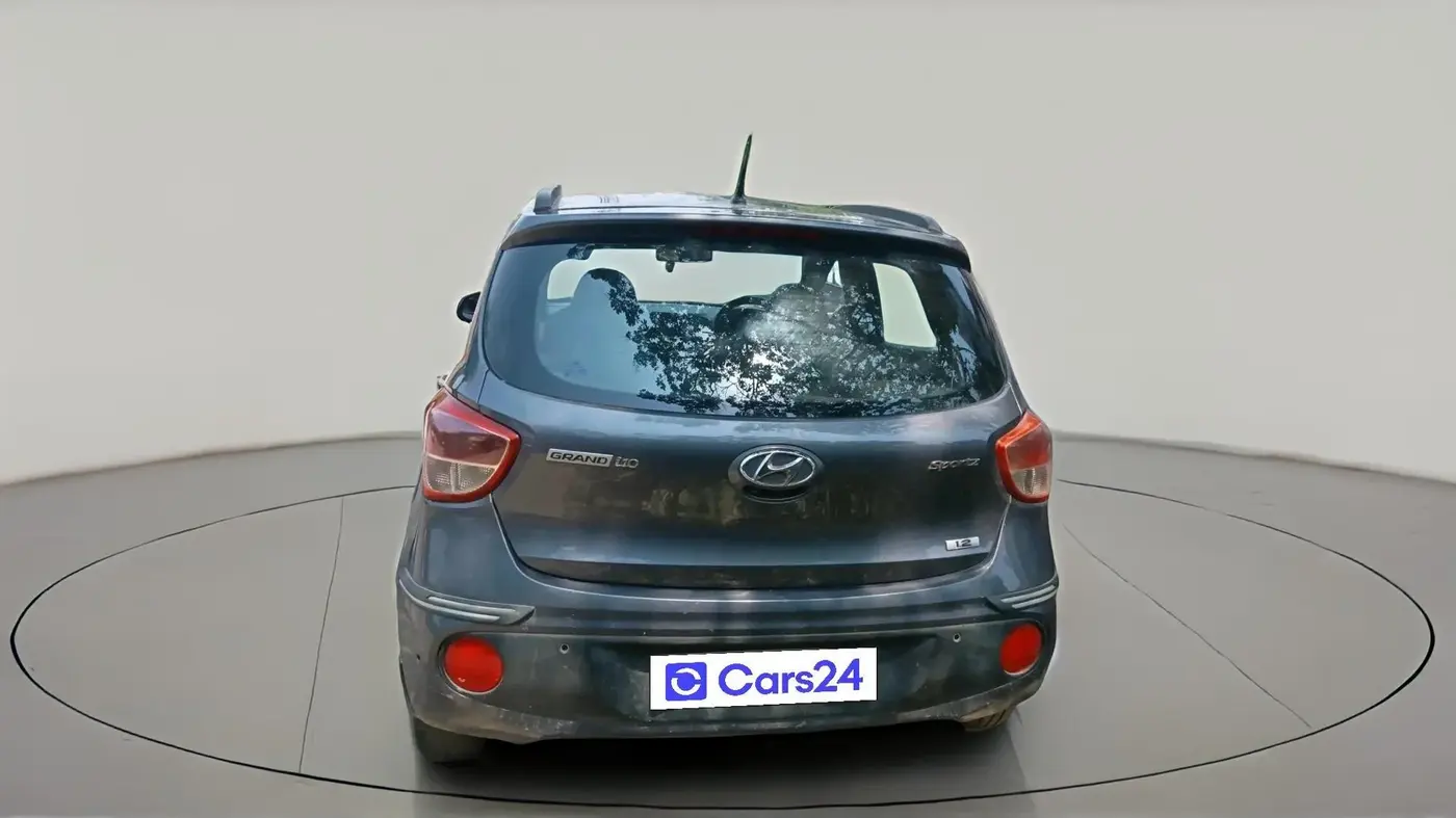 2017 Hyundai Grand i10 SPORTZ (O) 1.2 KAPPA VTVT, CNG, Manual, 73,801 km, exterior