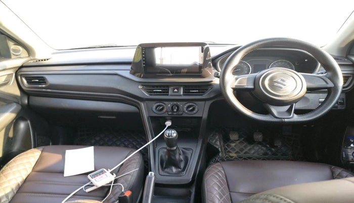 2023 Maruti BREZZA LXI S- CNG, CNG, Manual, 57,302 km, interior