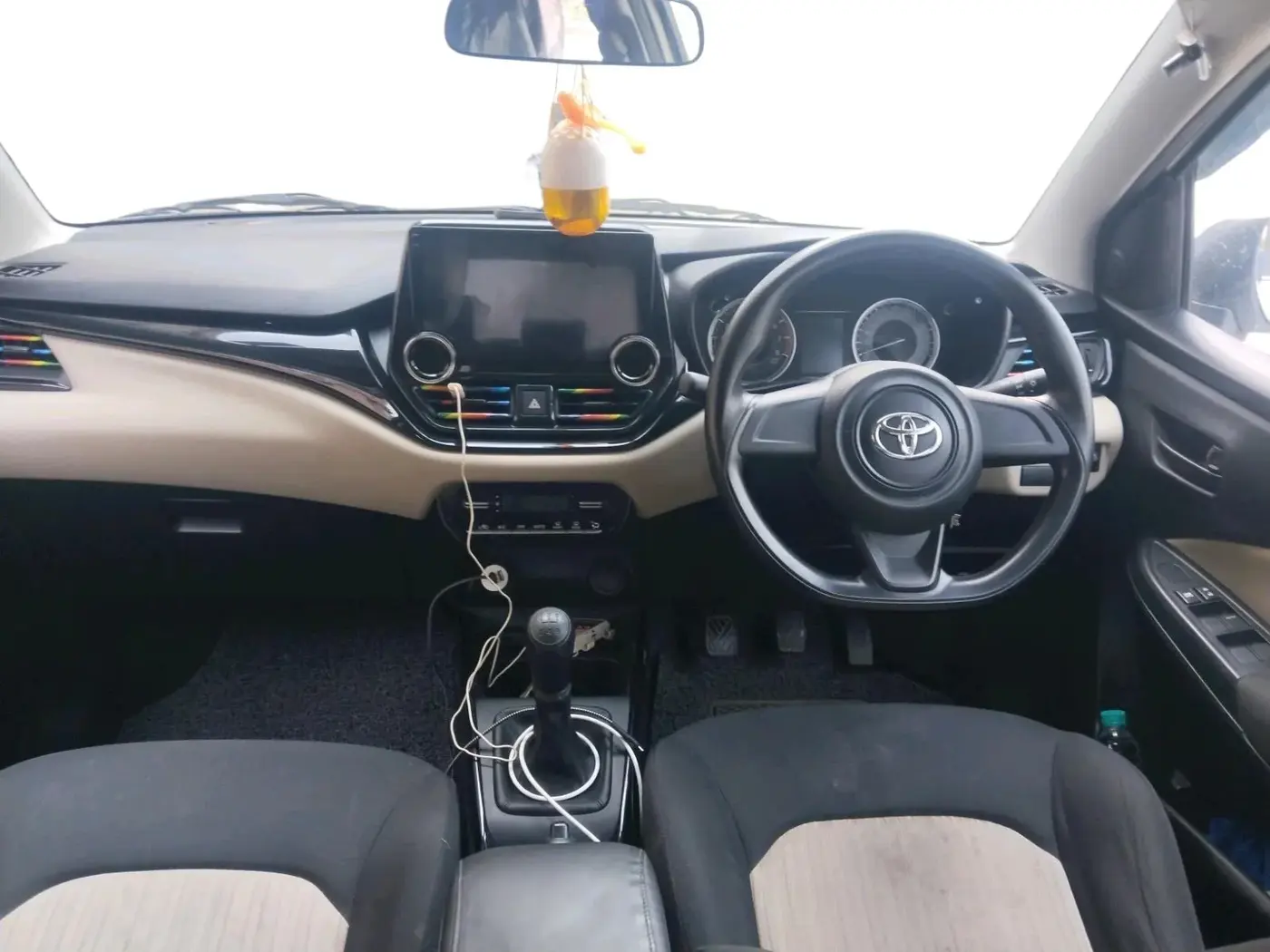 2024 Toyota Glanza E, Petrol, Manual, 12,055 km, interior