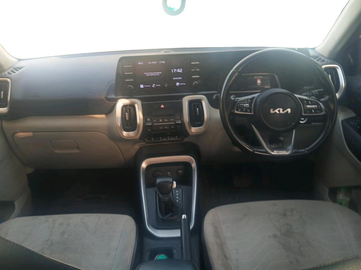 2022 KIA SONET HTX 1.5 AT, Diesel, Automatic, 83,752 km, interior