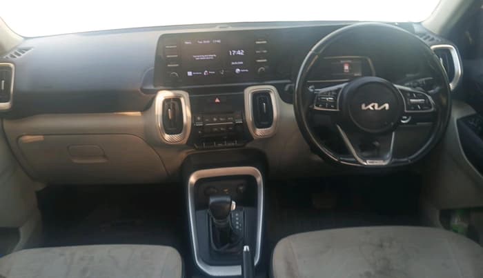 2022 KIA SONET HTX 1.5 AT, Diesel, Automatic, 83,752 km, interior