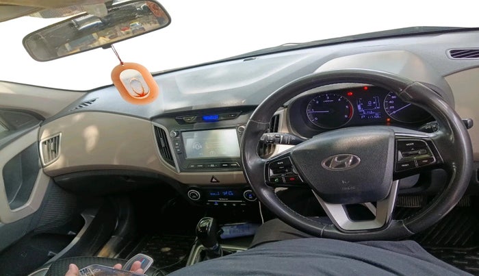 2017 Hyundai Creta SX PLUS AT 1.6 DIESEL, Diesel, Automatic, 1,17,158 km, interior