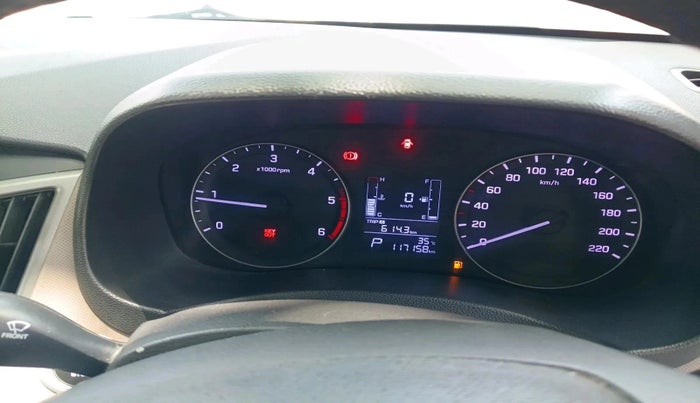 2017 Hyundai Creta SX PLUS AT 1.6 DIESEL, Diesel, Automatic, 1,17,158 km, interior