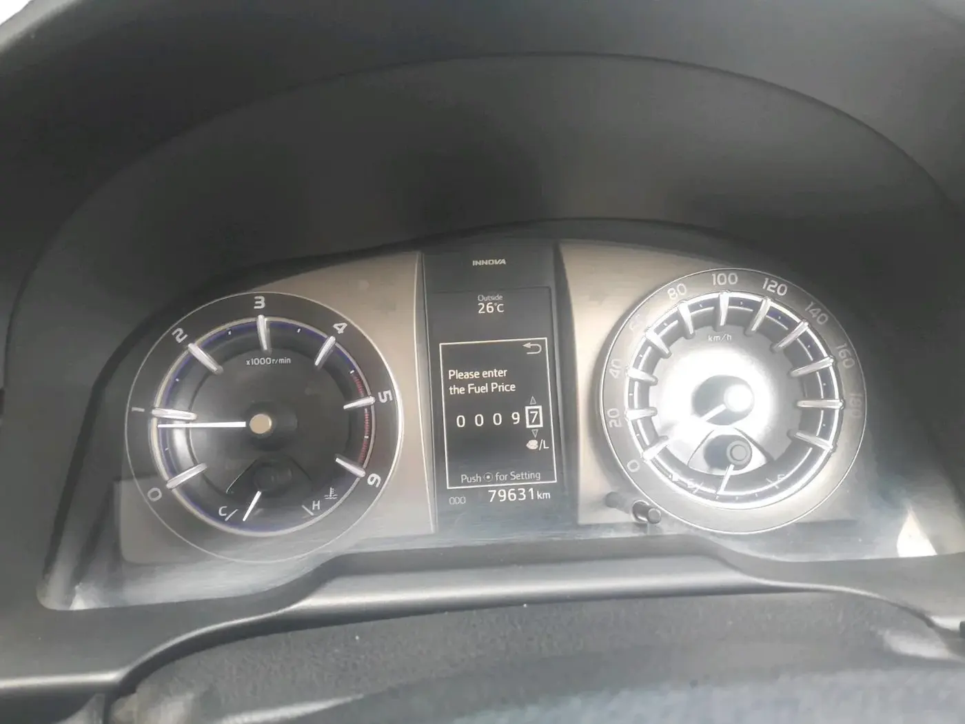 2016 Toyota Innova Crysta 2.4 ZX 7 STR, Diesel, Manual, 79,631 km, interior