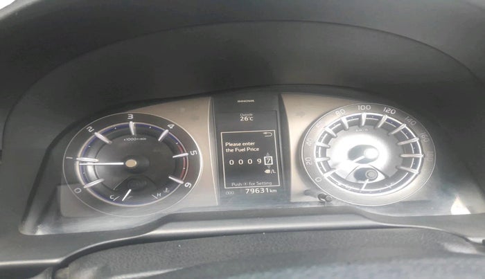 2016 Toyota Innova Crysta 2.4 ZX 7 STR, Diesel, Manual, 79,631 km, interior