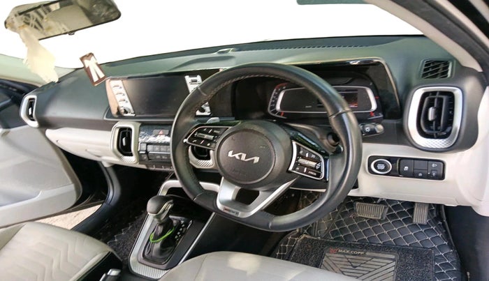 2023 KIA SONET HTX 1.0 DCT, Petrol, Automatic, 11,555 km, interior