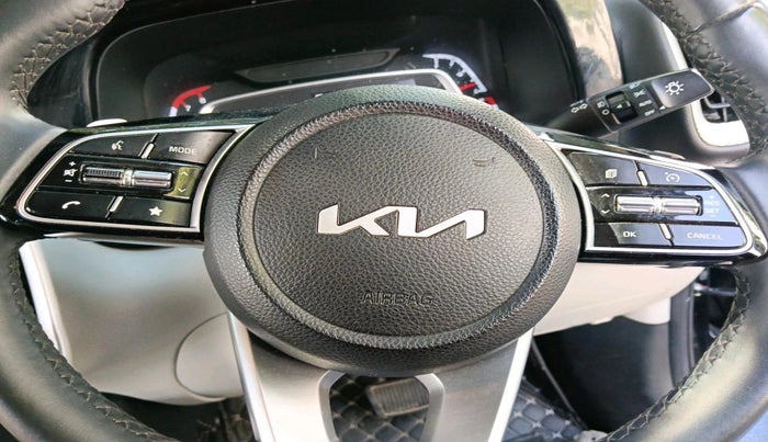 2023 KIA SONET HTX 1.0 DCT, Petrol, Automatic, 11,555 km, interior