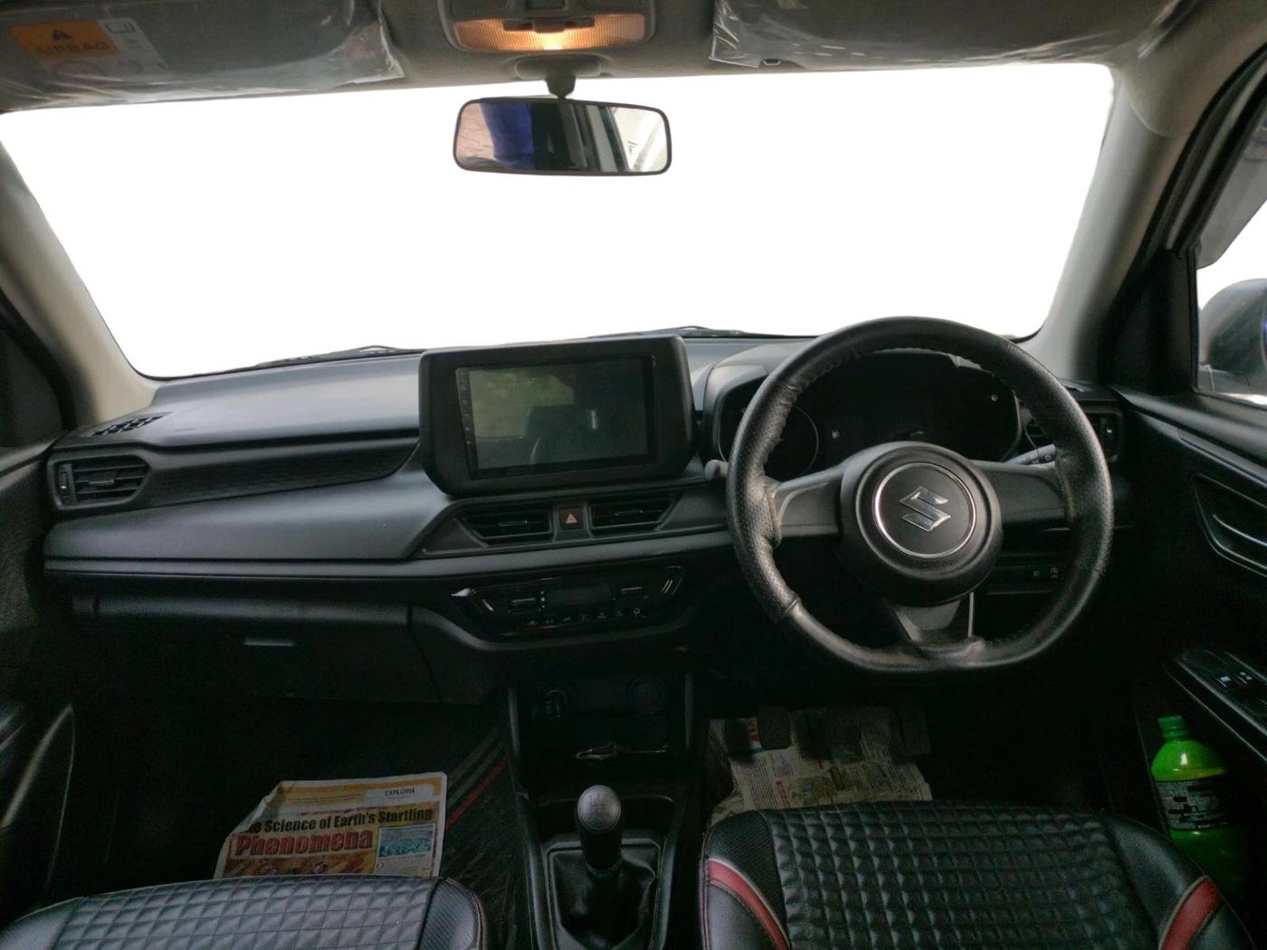 2024 Maruti Swift LXi, Petrol, Manual, 8,609 km, interior