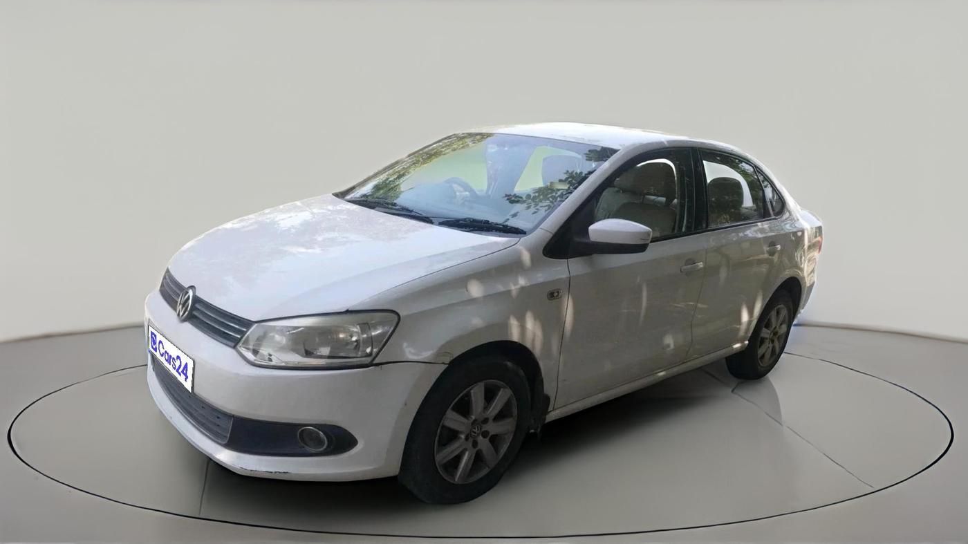 2012 Volkswagen Vento HIGHLINE PETROL AT, Petrol, Automatic, 50,702 km, exterior