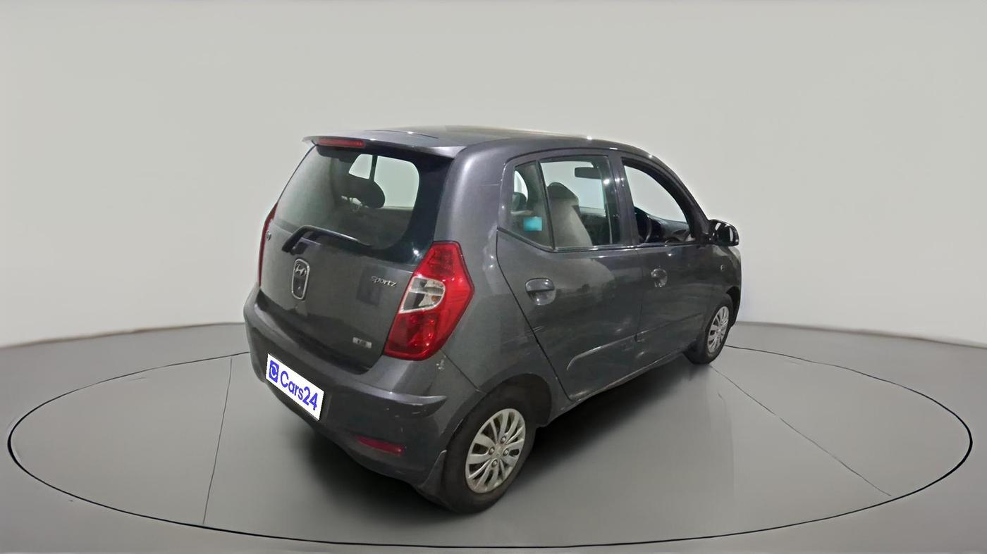 2013 Hyundai i10 SPORTZ 1.2, Petrol, Manual, 18,715 km, exterior