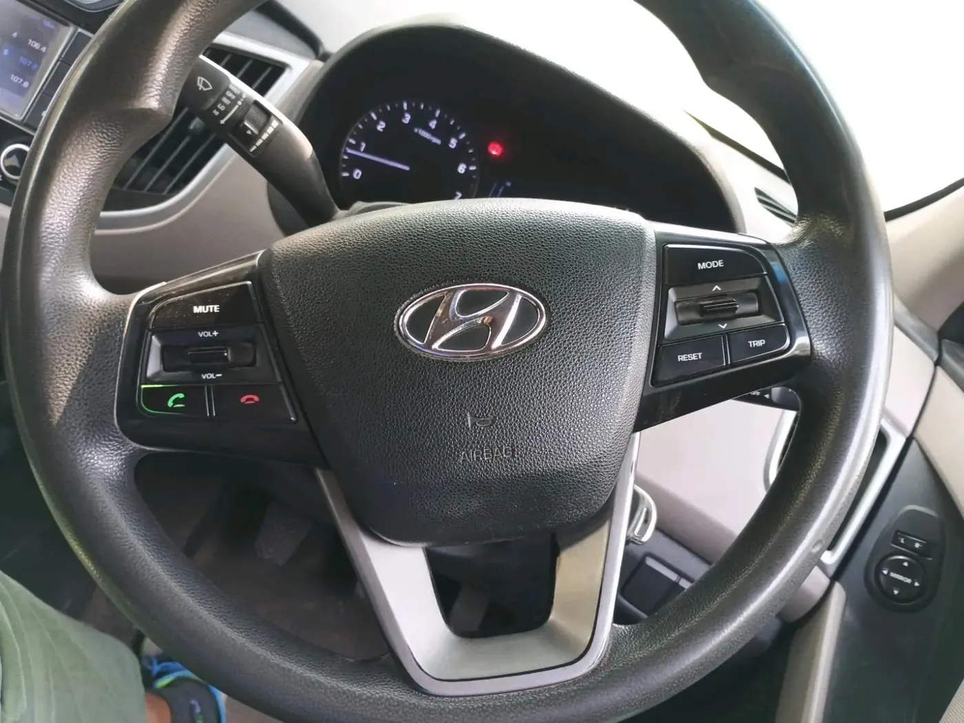2016 Hyundai Creta E PLUS 1.6 PETROL, Petrol, Manual, 85,536 km, interior
