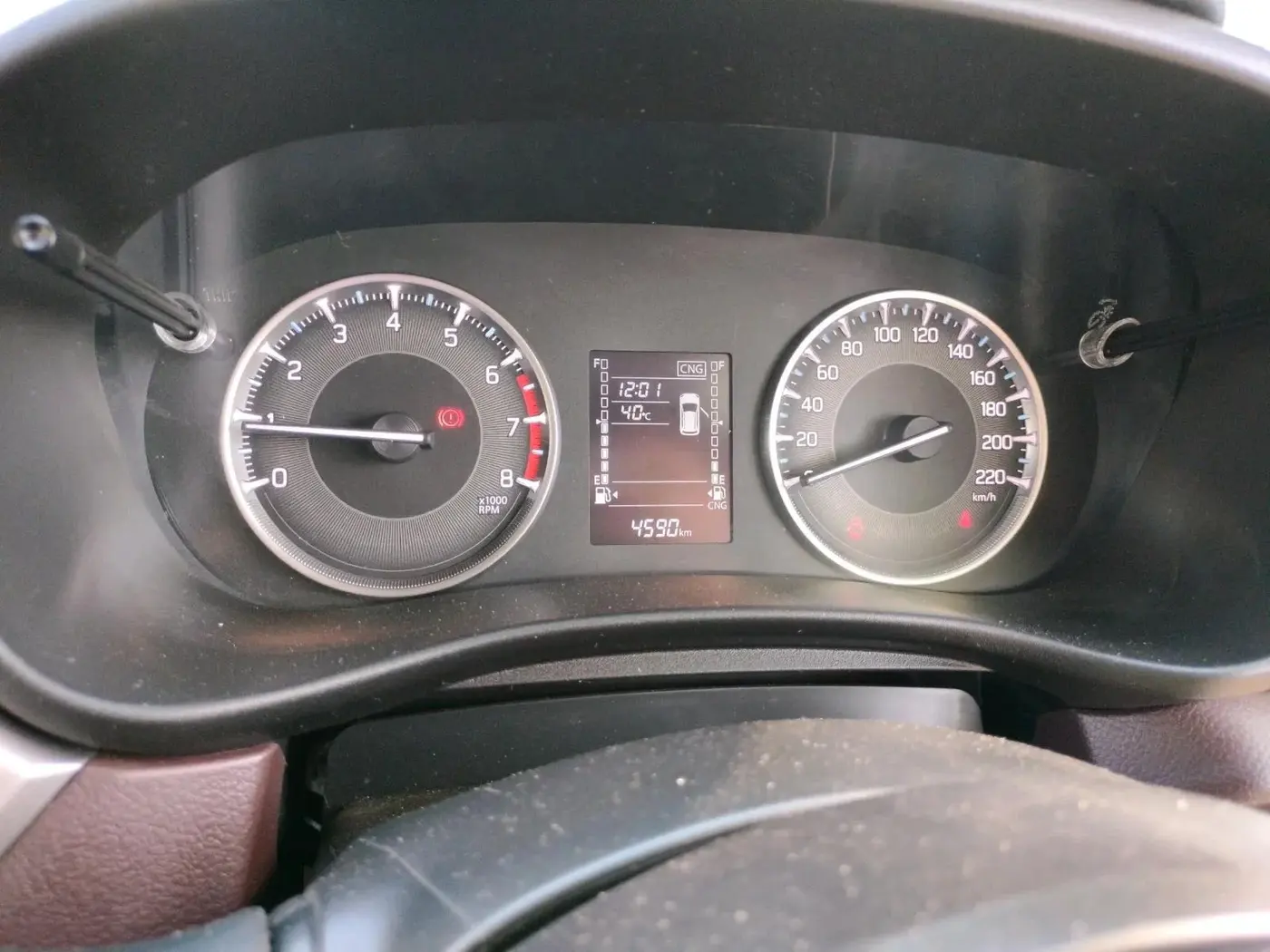 2025 Maruti FRONX SIGMA CNG 1.2 MT, CNG, Manual, 4,590 km, interior