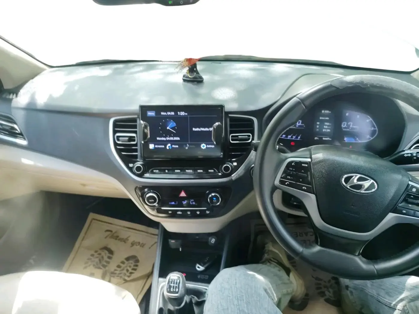 2021 Hyundai Verna SX 1.5 CRDI, Diesel, Manual, 56,607 km, interior