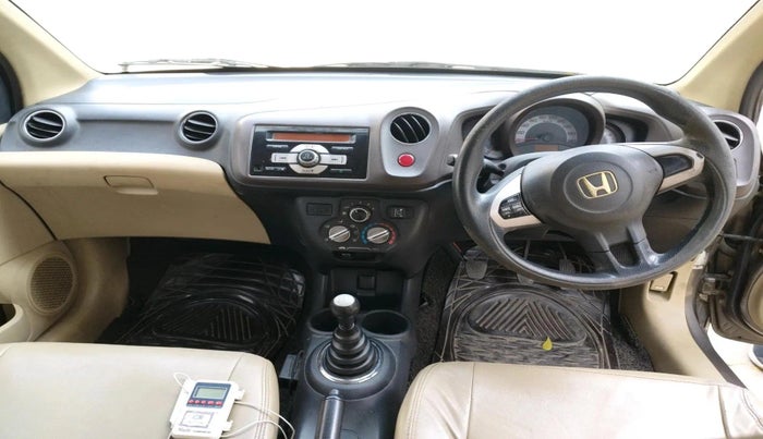 2012 Honda Brio S MT, CNG, Manual, 1,16,233 km, interior