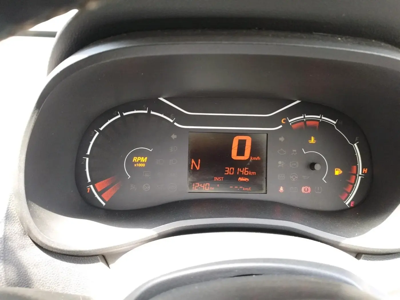 2021 Renault Kwid RXL 1.0 AMT, Petrol, Automatic, 30,146 km, interior
