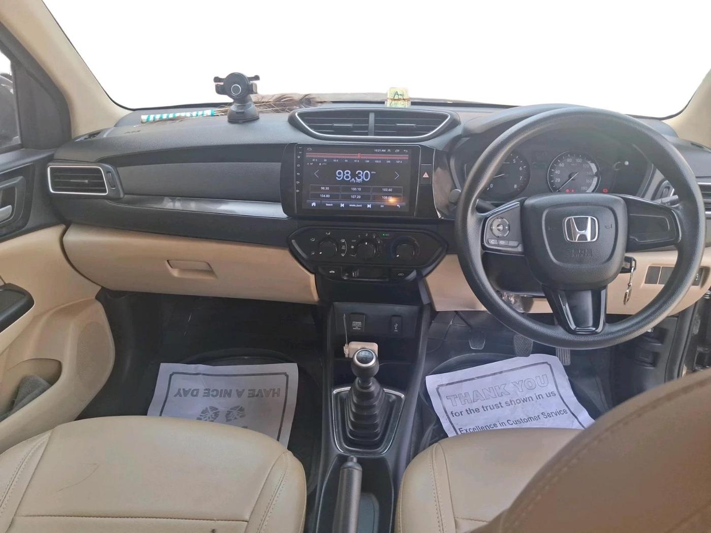 2020 Honda Amaze 1.2L I-VTEC S, Petrol, Manual, 14,319 km, interior