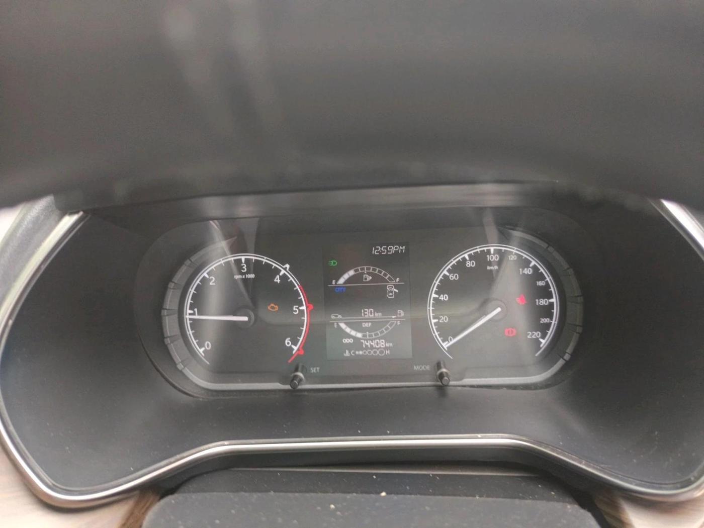 2022 Tata Harrier XT PLUS 2.0L KRYOTEC, Diesel, Manual, 74,408 km, interior