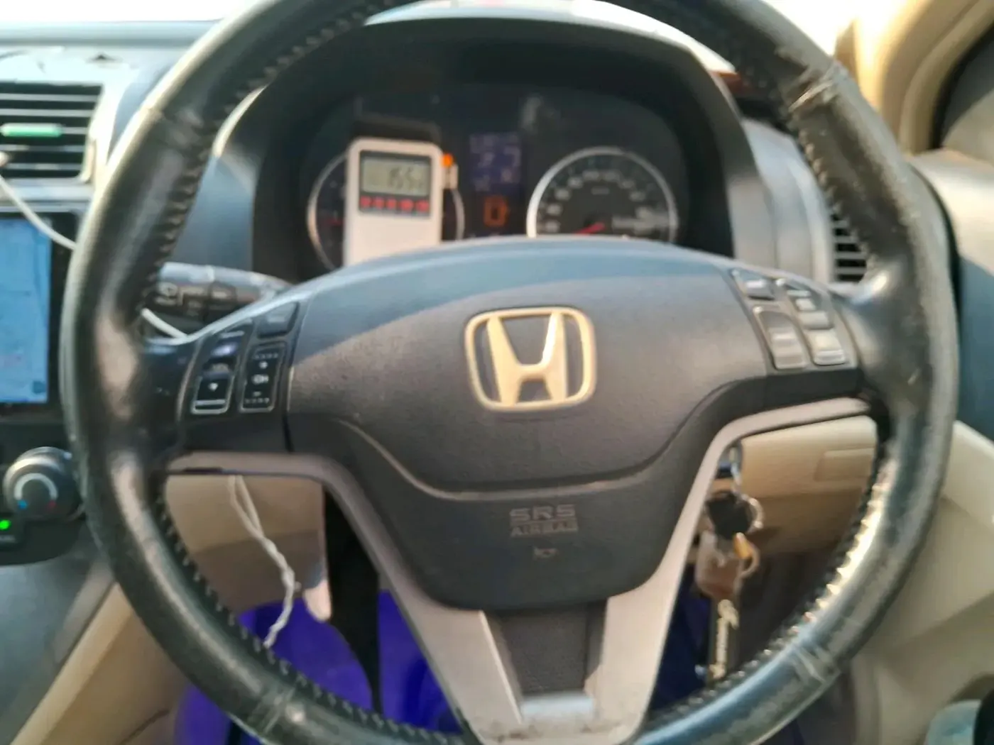 2011 Honda CRV 2.4L 2WD AT, Petrol, Automatic, 1,23,417 km, interior
