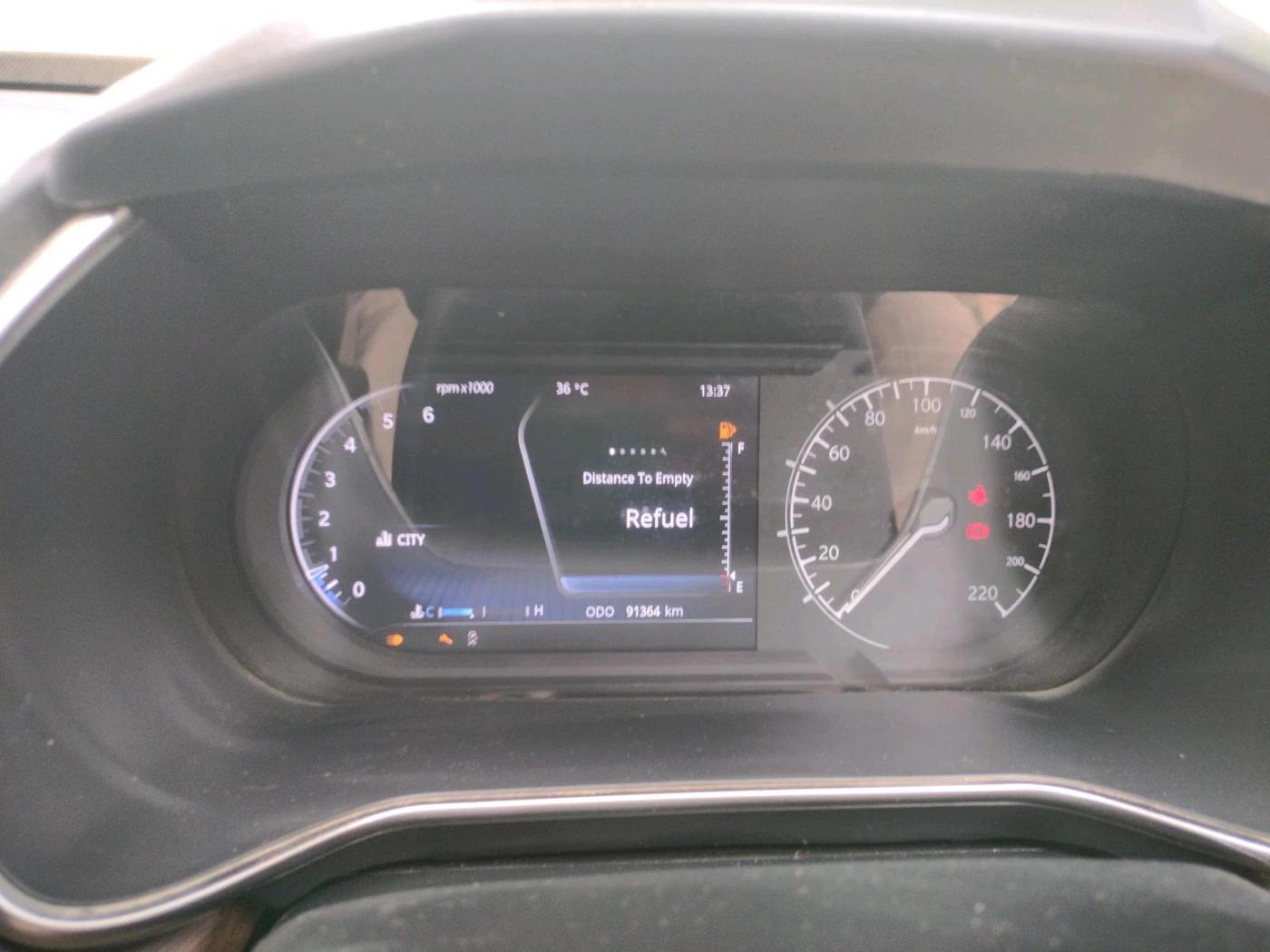 2019 Tata Harrier XZ 2.0L, Diesel, Manual, 91,364 km, interior