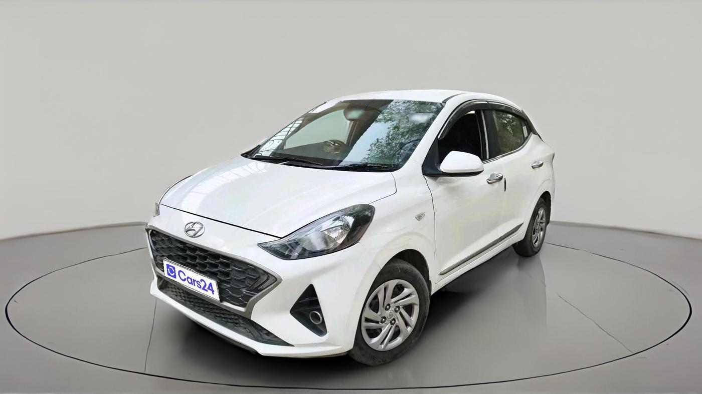 2021 Hyundai AURA S 1.2 CNG, CNG, Manual, 37,832 km, exterior