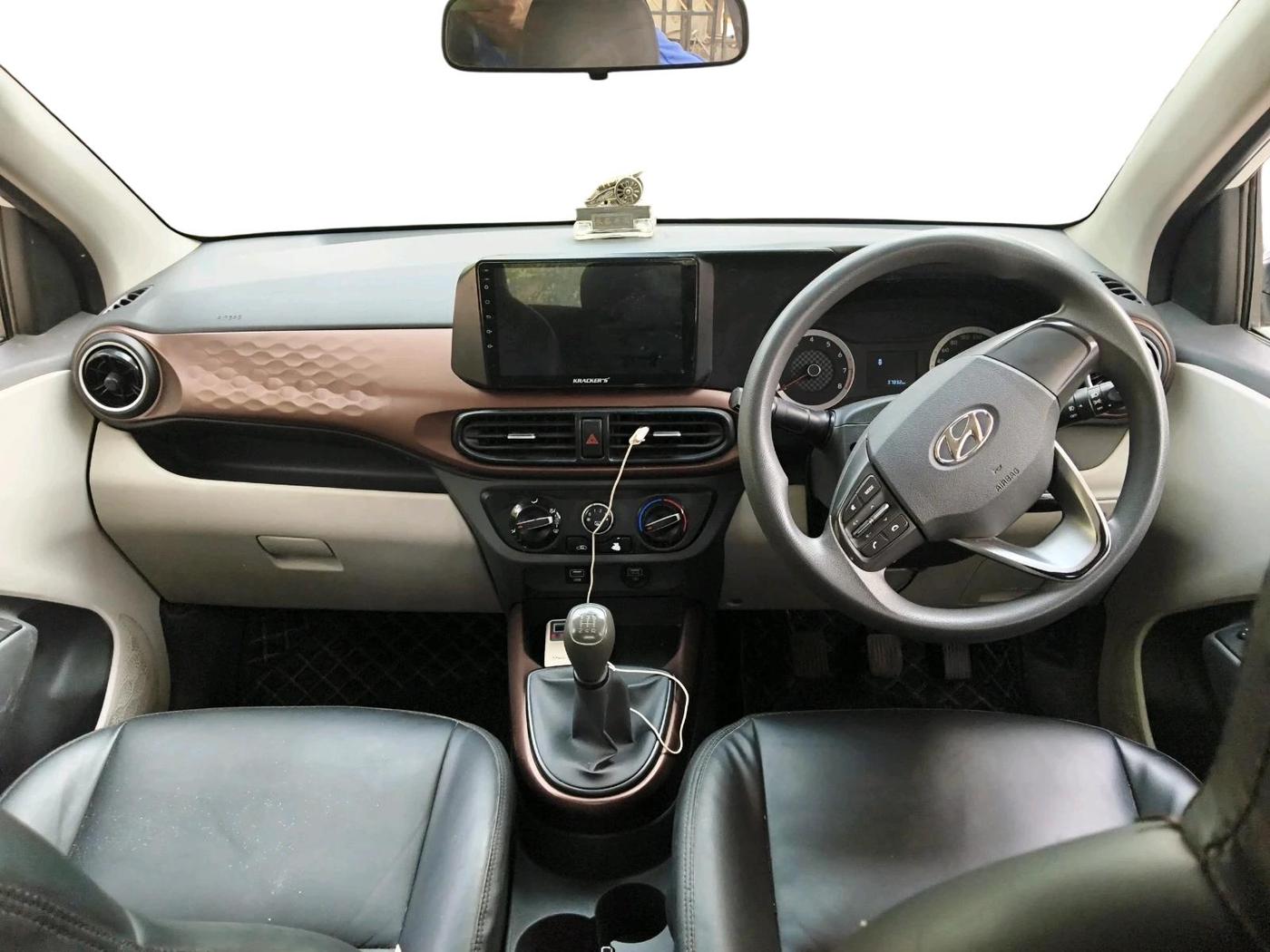 2021 Hyundai AURA S 1.2 CNG, CNG, Manual, 37,832 km, interior