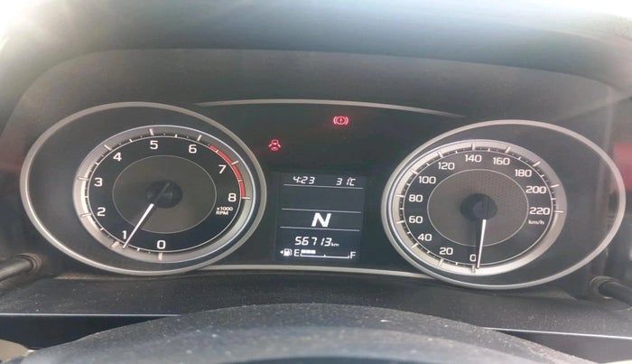 2019 Maruti Dzire VXI AMT, CNG, Automatic, 56,713 km, interior