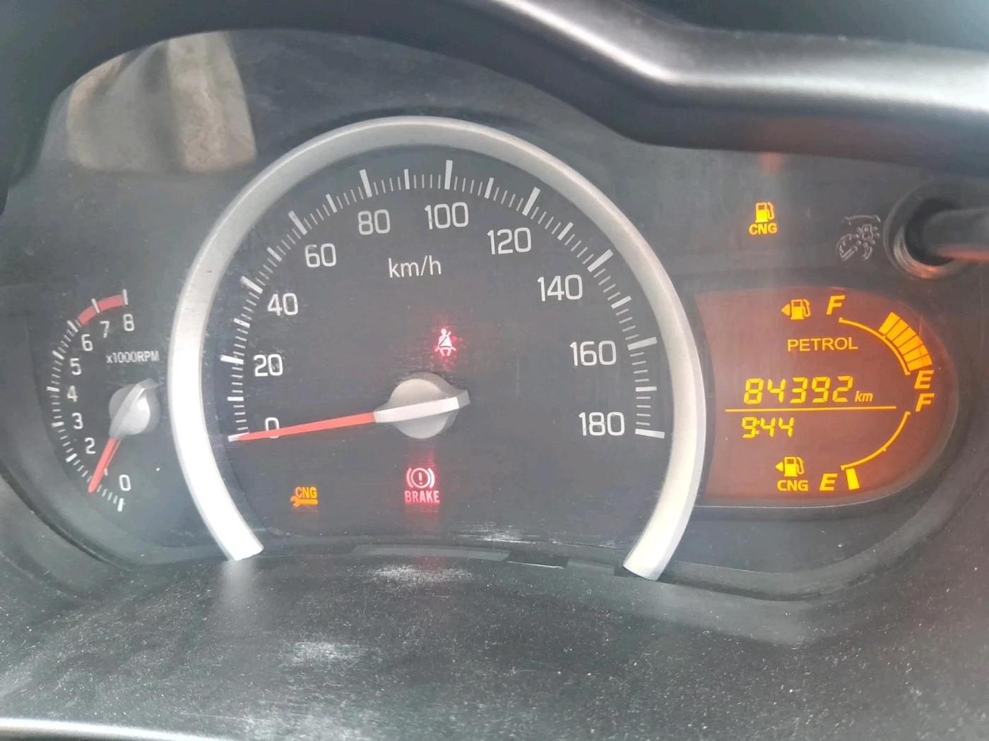 2018 Maruti Celerio VXI CNG, CNG, Manual, 84,392 km, interior