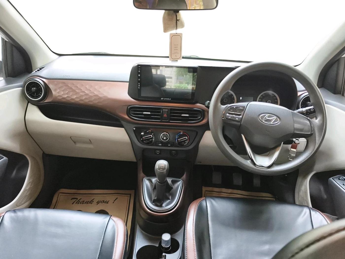 2020 Hyundai AURA S 1.2, Petrol, Manual, 1,03,151 km, interior