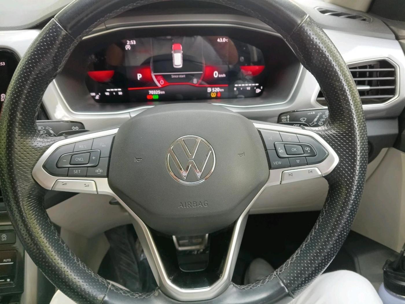 2024 Volkswagen TAIGUN GT PLUS 1.5 TSI DSG, Petrol, Automatic, 70,326 km, interior
