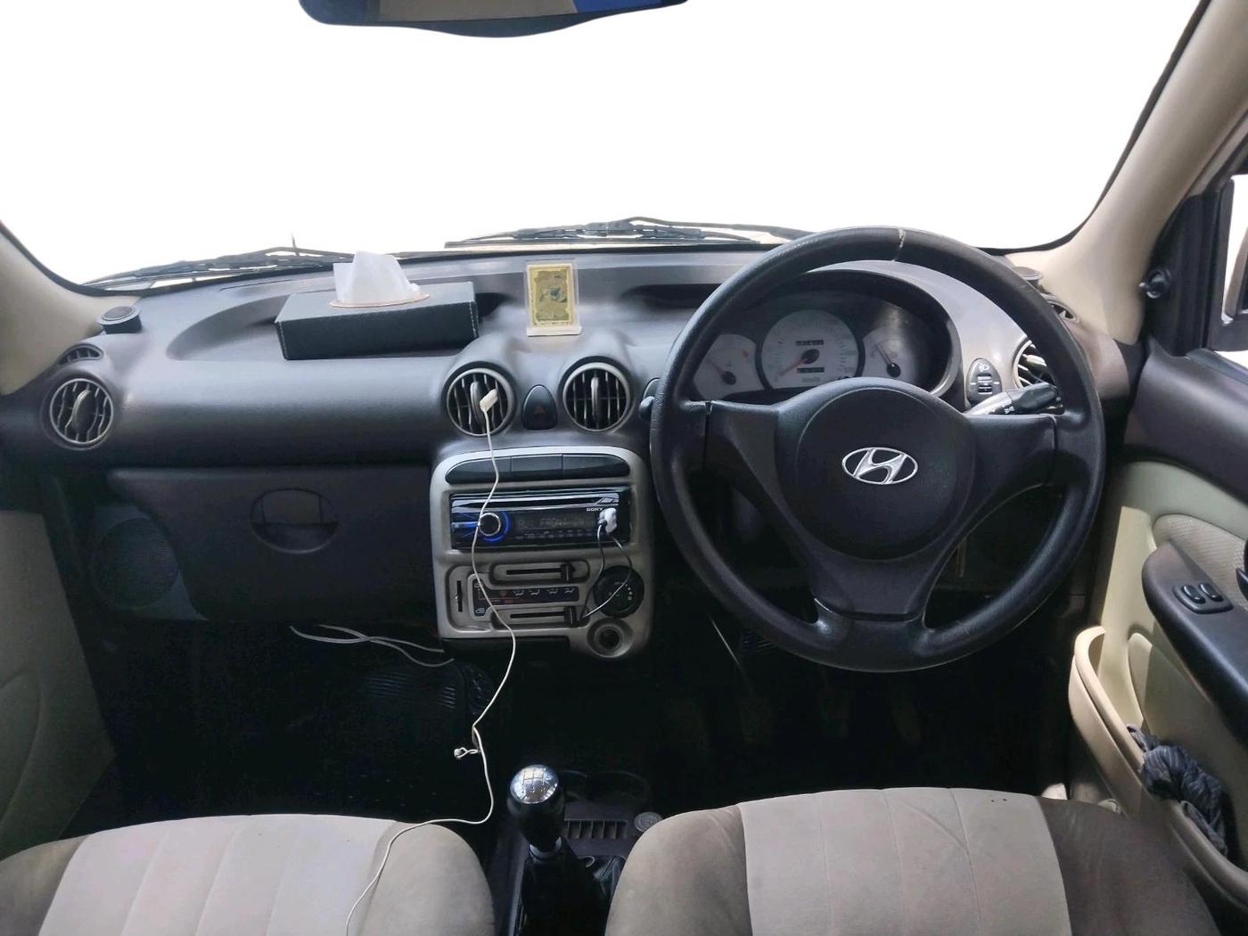 2011 Hyundai Santro Xing GL, Petrol, Manual, 72,413 km, interior